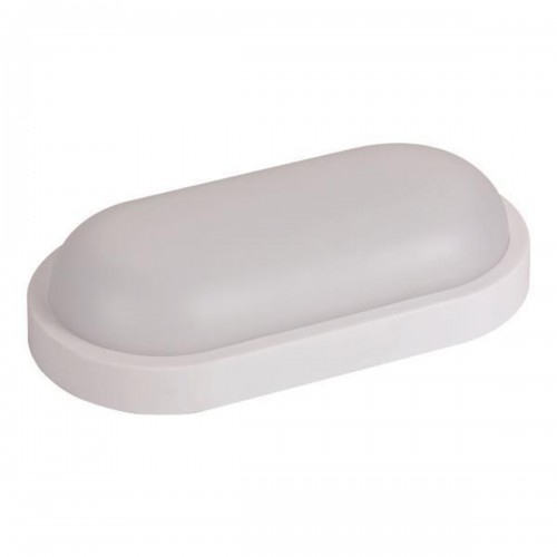 Eurolamp 145-20025 Επιτοίχια Εξωτερική Πλαφονιέρα LED IP54 18W με Θερμό Λευκό Φως 26x13.5x58εκ.
