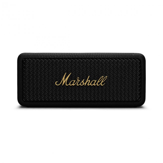 Marshall Emberton II Αδιάβροχο Ηχείο Bluetooth 20W με Διάρκεια Μπαταρίας έως 30 ώρες Black Brass Marshall Emberton II Αδιάβροχο Ηχείο Bluetooth 20W με Διάρκεια Μπαταρίας έως 30 ώρες Black Brass