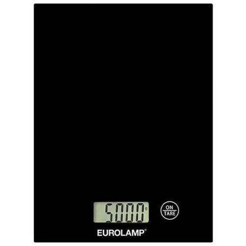 Eurolamp 300-70038 Ψηφιακή Ζυγαριά Κουζίνας έως 5kg Μαύρη