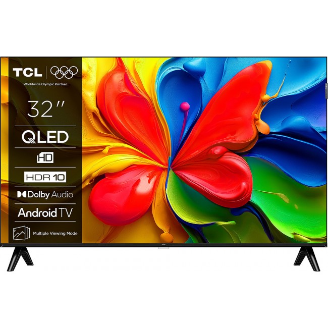 TCL Smart Τηλεόραση 32" HD Ready QLED S4K HDR (2025) 32S4K