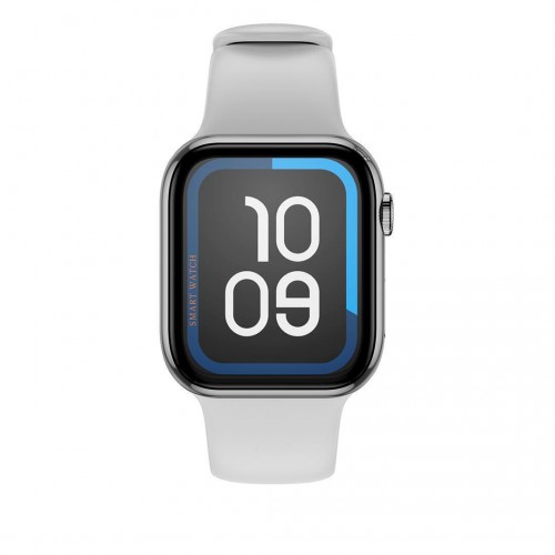 XO M50 Pro Smartwatch με Παλμογράφο (Ασημί) 16.001.0201