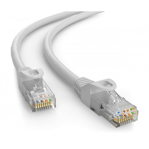 Powertech CAB-N418 U/UTP Cat.6 (Gigabit) Καλώδιο Δικτύου Ethernet 5m Γκρι