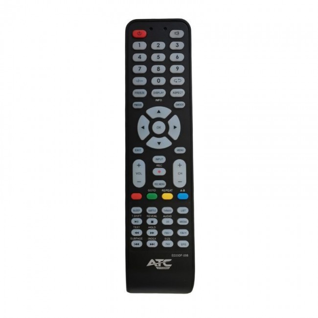 ATC ED20DF-05B Universal Τηλεχειριστήριο για Τηλεοράσεις F&U (03.005.0238)