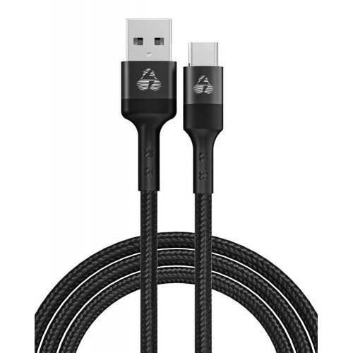 Powertech PTR-0169 USB 2.0 Cable USB-C male - USB-A 60W PD Μαύρο 1.5m 