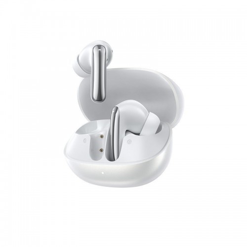 QCY MeloBuds N20 Bluetooth Handsfree Ακουστικά με Αντοχή στον Ιδρώτα και Θήκη Φόρτισης Λευκά 