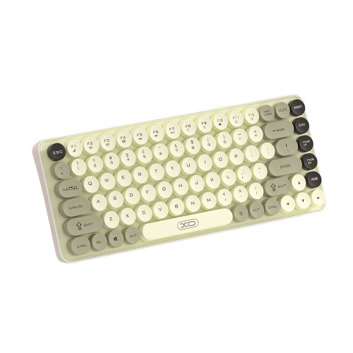XO KB-12 Ασύρματο Bluetooth Πληκτρολόγιο Αγγλικό US Πράσινο (16.001.0312)