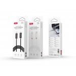 XO NB-Q302A Καλώδιο Φόρτισης & Μεταφοράς Δεδομένων Lightning σε Type-C 27W Λευκό 1m (16.005.0404)