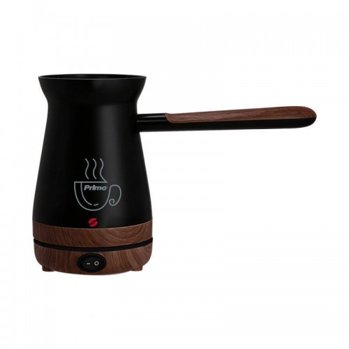 Primo PRCP-40583 Μπρίκι Καφέ Ηλεκτρικό 800W Μαύρο/Wooden *