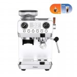 PRIMO PREM-40573 Μηχανή Espresso με Μύλο Καφέ 20bar Digital Inox *