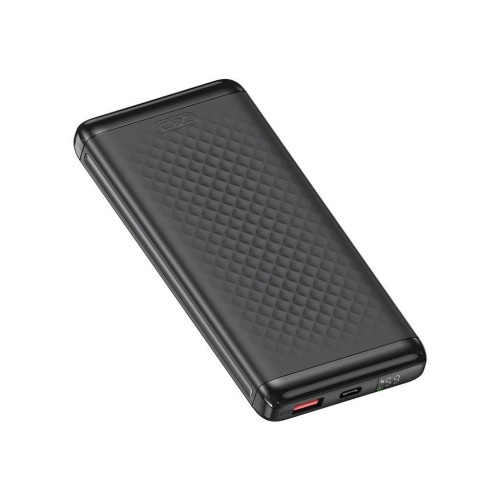 XO PB308 Power Bank 10000mAh 22.5W με Θύρα USB-A και Θύρα USB-C Power Delivery / Quick Charge Μαύρο 16.010.0110