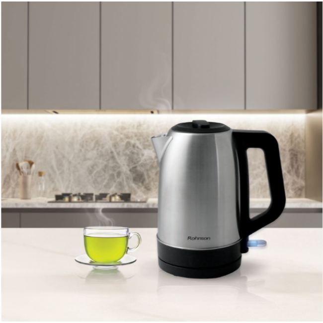Rohnson R-7626 Βραστήρας 1.7lt 2200W Ασημί Rohnson R-7626 Βραστήρας 1.7lt 2200W Ασημί