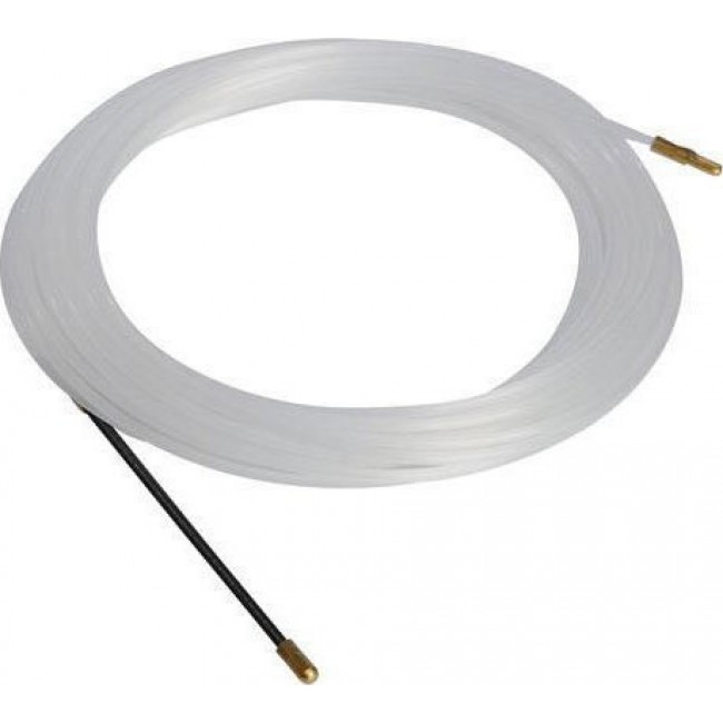 Eurolamp Πλαστική Ατσαλίνα Ηλεκτρολόγου Μήκους 10m με Διάμετρο 3mm 147-58001