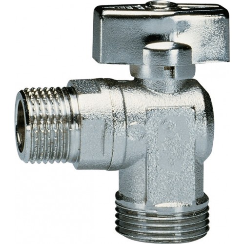 Bormann BTW3290 Βάνα / Διακόπτης Γωνιακός 1/2"x1/2" Σφαιρικός Αρσενικό