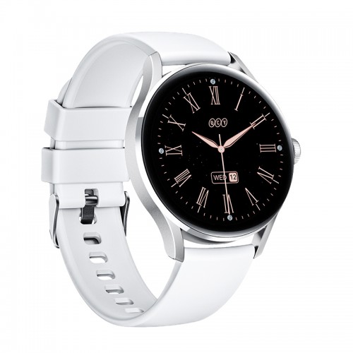 QCY Watch Elite S11 Grey - Small Metal 1,19'' Amodel Fashion Bt Call IPX8 Waterproof 7DAy Always On - (6957141409305)