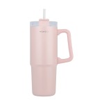 Estia Homely 01-34535  Θερμός  Straw Tumbler Rose 900ml *