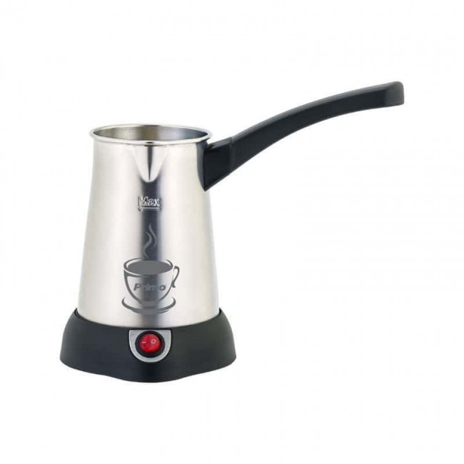 Primo PRCP-40514 Μπρίκι καφέ ηλεκτρικό ανοξείδωτο anti-overflow 1100W INOX *