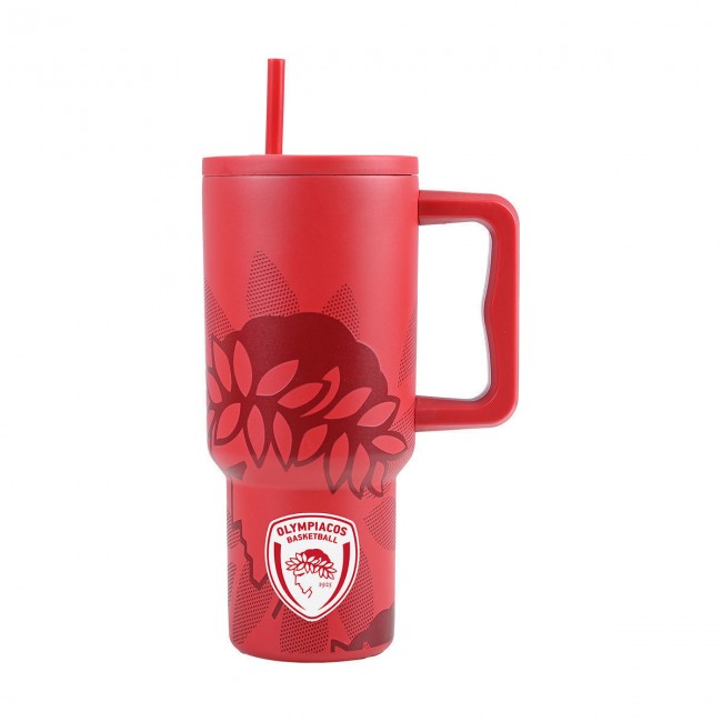 Estia 01-35969 Straw Tumbler XL Olympiakos BC Edition  900ml *