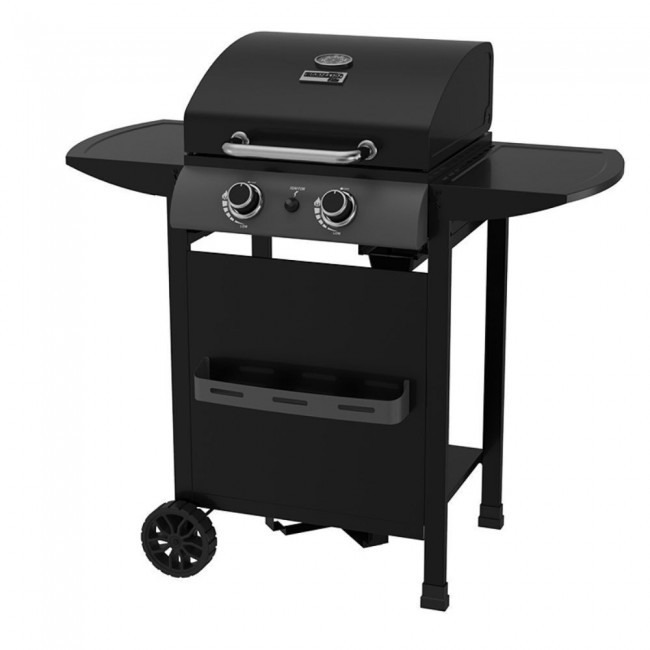 BORMANN Elite BBQ6020 Ψησταριά Υγραερίου FORGE 2 Εστιών με Μαντεμένια Σχάρα *