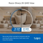 TP-LINK Tapo C220 v1 IP Κάμερα Παρακολούθησης Wi-Fi Full HD+ 4MP με Αμφίδρομη Επικοινωνία και Φακό 4mm