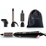 Bellissima Ceramic Air 3in1 Κεραμική Ηλεκτρική Βούρτσα με Αέρα για Ίσιωμα και Μπούκλες 800W Black 11886