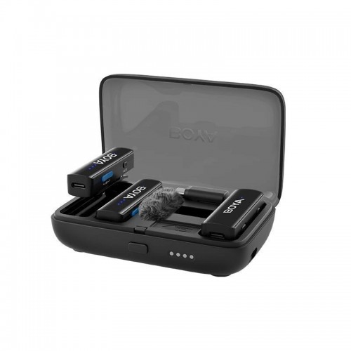 BOYA BOYALINK C2 Mobile 2 person Wireless Mic USB-C and 3,5 TRS (laptop camera phone) no Lightnintg