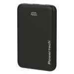 Powertech PT-1502 Power Bank 10000mAh 22.5W με Θύρα USB-A και 2 Θύρες USB-C Power Delivery / Quick Charge 4.0 Μαύρο **