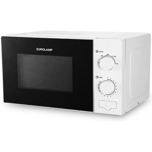 Eurolamp 300-70026 Φούρνος Μικροκυμάτων 20lt Λευκός