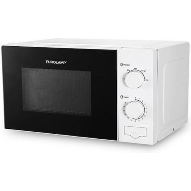 Eurolamp 300-70026 Φούρνος Μικροκυμάτων 20lt Λευκός