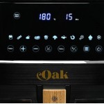 ESTIA 06-18931 ΦΡΙΤΕΖΑ ΑΕΡΟΣ OAK 1650w 7.2lt ME ΨΗΦΙΑΚΗ ΟΘΟΝΗ & 11 ΠΡΟΓΡΑΜΜΑΤΑ ΜΑΓΕΙΡΕΜΑΤΟΣ *