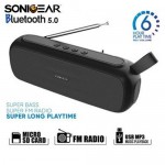 Sonic Gear Super Bass P8000BG Μαύρο Ηχείο Bluetooth 20W Με Ραδιόφωνο **