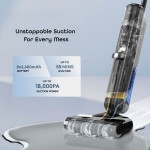 Rohnson Mamba Wetglide M30 Επαναφορτιζόμενη Σκούπα Wet & Dry Stick 28.8V Μαύρη