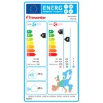 Inventor Nura NRI-09WFI/NRO-09 Κλιματιστικό Inverter 9000 BTU με Ιονιστή και WiFi