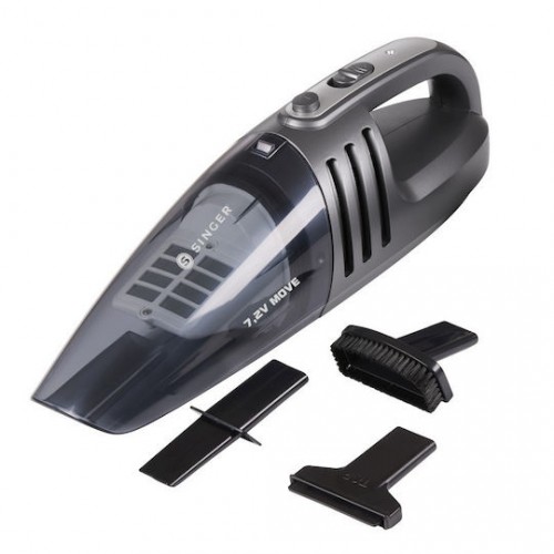 Singer HVC-720 MOVE Γκρι Επαναφορτιζόμενο Σκουπάκι Χειρός 7.2V