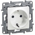 LEGRAND NILOE 764529 Λευκή Σούκο Με ασφάλεια παιδιών 16A 250V 