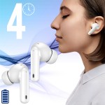 Riversong Airfly L8 In-ear Λευκά Bluetooth Handsfree Ακουστικά με Θήκη Φόρτισης (EA226)