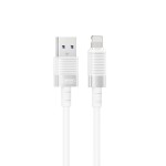 XO NB282 Καλώδιο Γρήγορης Φόρτισης Σιλικόνης 6A Λευκό (16.005.0332)