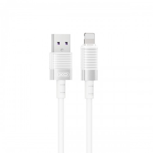 XO NB282 Καλώδιο Γρήγορης Φόρτισης Σιλικόνης 6A Λευκό (16.005.0332)
