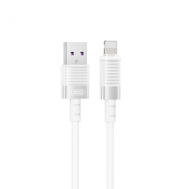 XO NB282 Καλώδιο Γρήγορης Φόρτισης Σιλικόνης 6A Λευκό (16.005.0332)