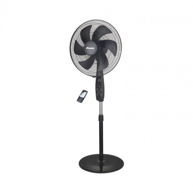 Primo PRSF-80698D DC 45cm 30W Με R/C Ανεμιστήρας Ορθοστάτης Μαύρος ***