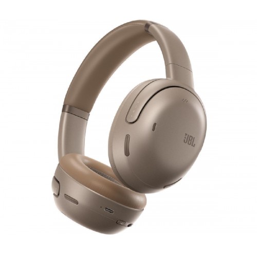 JBL Tour One M3 Ασύρματα / Ενσύρματα Over Ear Ακουστικά με 70 ώρες Λειτουργίας και Quick Charge Latte*