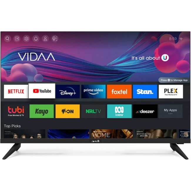 Arielli QLED-32N215VDA Smart Τηλεόραση 32" HD Ready (2025) 