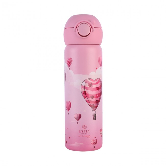 Estia 01-33163 Θερμος Παιδικο Wonder Bottle Save The Aegean 500ml Love Ascend *