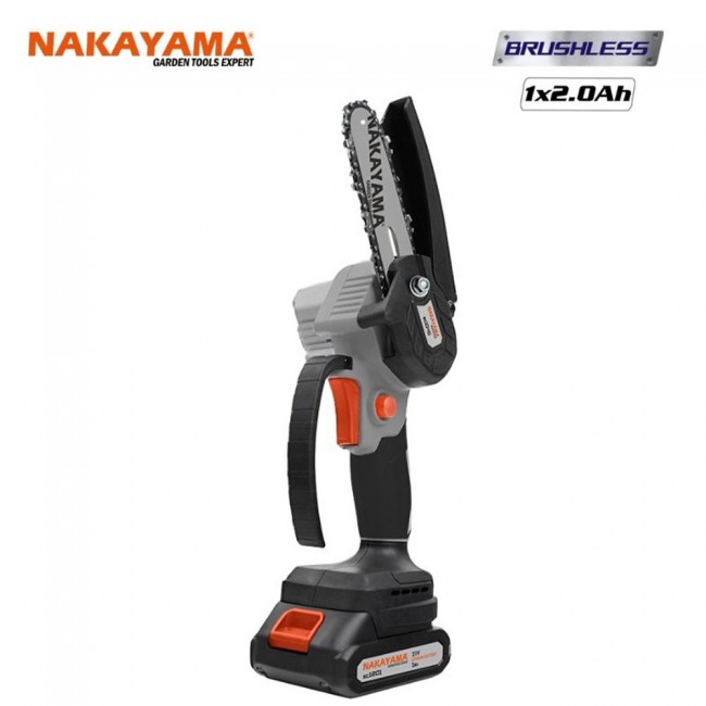 Nakayama EC1040 Κλαδευτικό Αλυσοπρίονο Μπαταρίας 1x2Ah Brushless 21V 0.825kg με Λάμα 10cm\ *