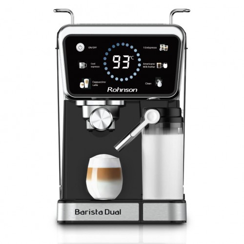 ROHNSON R-98082 Μηχανή Espresso & Cappuccino Barista Dual 20 bar 1350W*