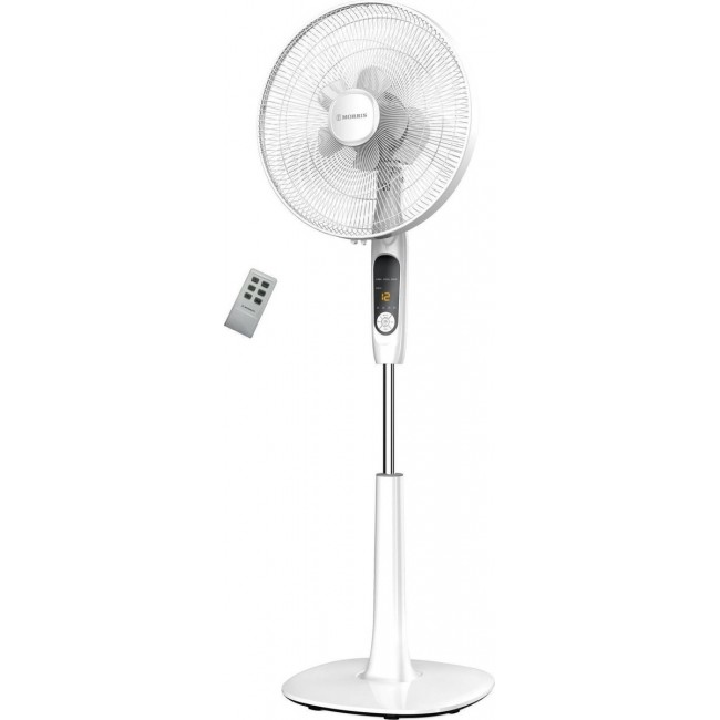 Morris MFS-16217 Ανεμιστήρας Ορθοστάτης 60W Διαμέτρου 40cm με Τηλεχειριστήριο Morris MFS-16217 Ανεμιστήρας Ορθοστάτης 60W Διαμέτρου 40cm με Τηλεχειριστήριο