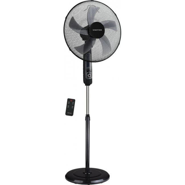 United USF-780 Ανεμιστήρας Ορθοστάτης 65W Διαμέτρου 46cm με Τηλεχειριστήριο