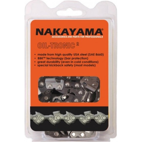 Nakayama BG13-S-056 Αλυσίδα Αλυσοπρίονου με Βήμα 3/8", Πάχος Οδηγών .050"-1.3mm & Αριθμό Οδηγών 56Ε
