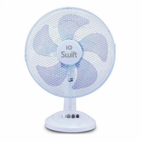 IQ PDF30-5 Λευκός Επιτραπέζιος Ανεμιστήρας 40W Διαμέτρου 30cm