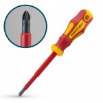 Bormann Pro BHT7096 Κατσαβίδι σταυρού PZ VDE 1.000V 2x100mm CrV (046189)