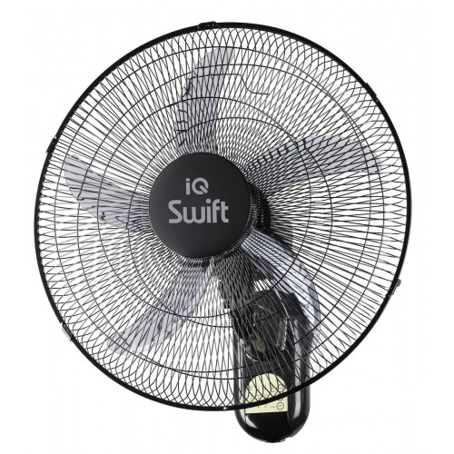 IQ WF-47R Μαύρος Επιτοίχιος Ανεμιστήρας με Τηλεχειριστήριο 45cm 70W 